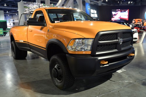 Dodge Ram Dually Case Work Truck