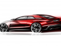 2013 Audi Quattro Concept design sketch