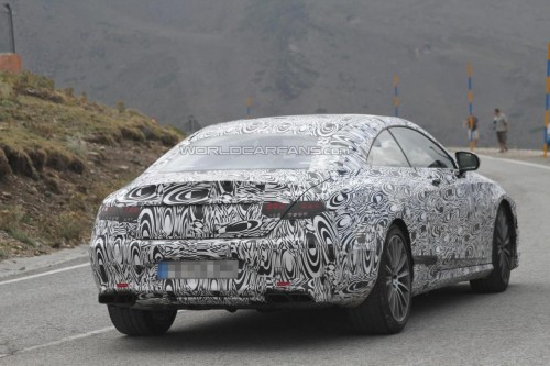 2014 Mercedes-Benz S63 AMG Coupe spy photo