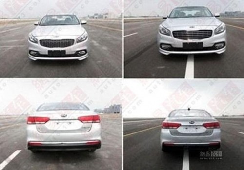 Kia K4 production version spy photo