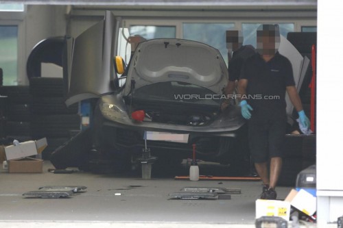 McLaren P13 spy photo