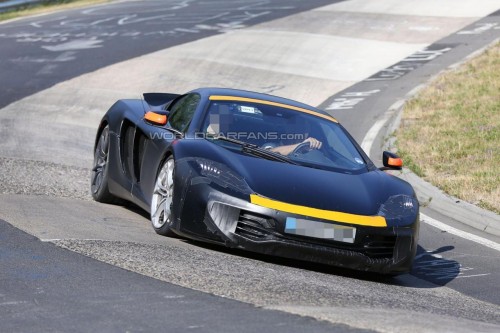 McLaren P13 spy photo