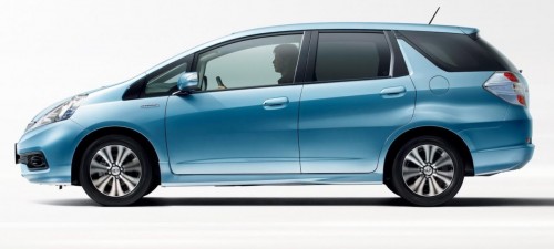 2014 Honda Fit Shuttle facelift