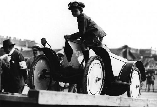 ferry porsche and his toy car