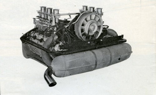  1965 Porsche 911 2.0-liter flat-6 engine