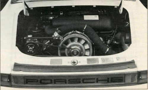  1978 Porsche 911 3.0-liter flat-6 engine