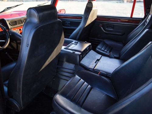 1989 Lamborghini LM002 interior