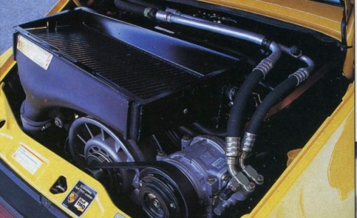  1994 Porsche 911 Turbo turbocharged 3.6-liter flat-6 engine