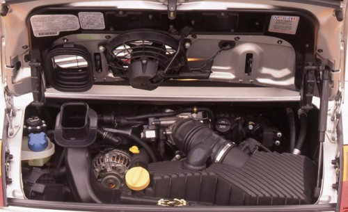  1999 Porsche 911 3.4-liter flat-6 engine