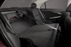 2012 Toyota Corolla rear seat
