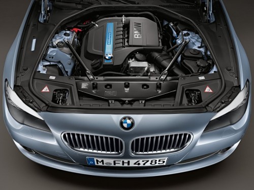 2012 BMW 5 ActiveHybrid Engine