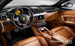 2012 Ferrari FF dashboard