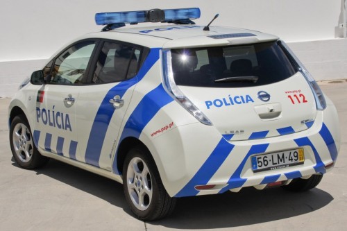 Nissan Leaf 2012 Police Car