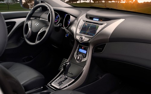 2013 Hyundai Elantra Coupe Interior