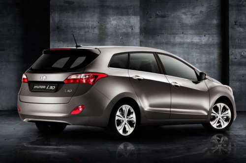 2013 Hyundai i30 Wagon Rear