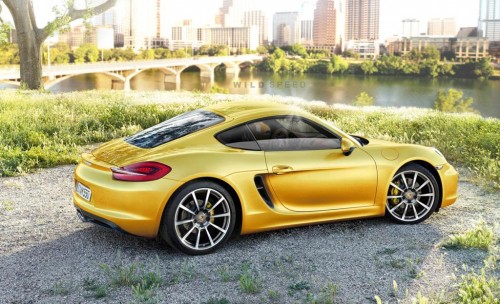 2013 Porsche Cayman artists rendering