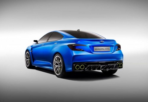 2013 Subaru WRX Concept rear