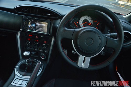 Toyota 86 GTS dashboard