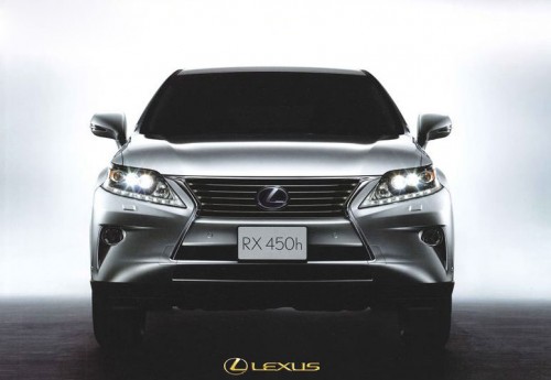 Face-Lifted 2013 Lexus RX