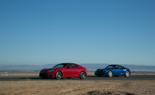 Porsche Cayman 2012 vs. Scion FR-S 2012