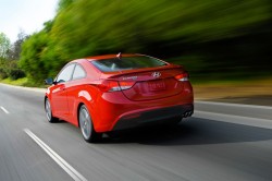 2013 hyundai elantra coupe rear