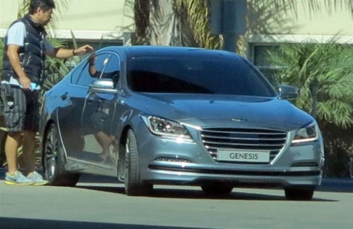 2015 Hyundai Genesis spy-photo