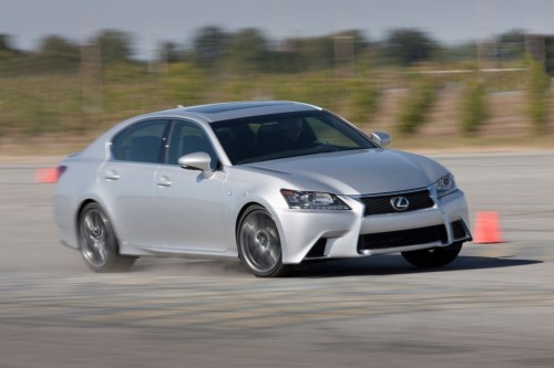 2014 Lexus GS350 F-Sport track