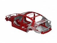 2014 Mazda3 Hatchback frame