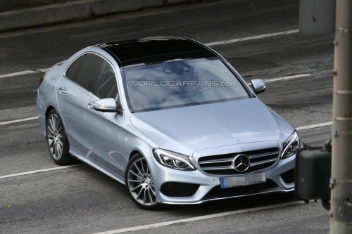 2014 Mercedes-Benz C-Class spy photo