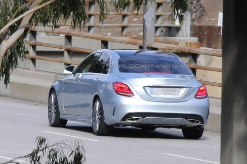 2014 Mercedes-Benz C-Class spy photo