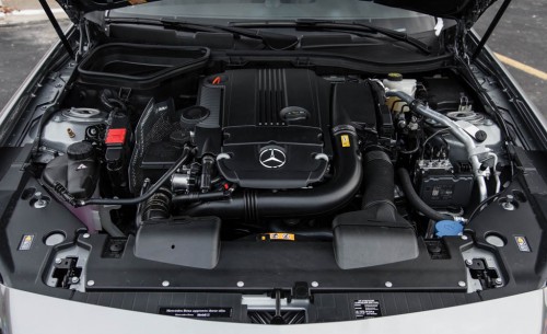 2014 Mercedes-Benz SLK250 turbocharged 1.8-liter inline-4 engine