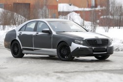 Mercedes S-Class prototype spy photo