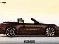 2014 Porsche 911 Targa Rendered