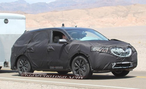 2014 acura mdx spy photo