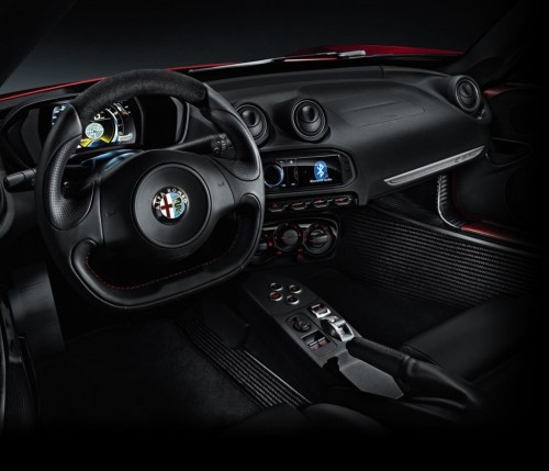 2014 Alfa Romeo 4C Interior
