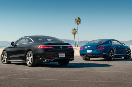 2014 Bentley Continental GT V8 S vs. 2015 Mercedes-Benz S63 AMG 4Matic