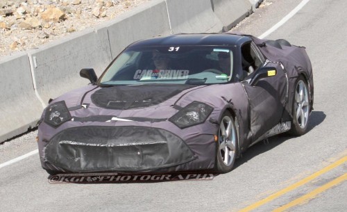 chevrolet corvette c7 spy photo