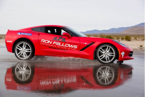 2014 chevrolet corvette stingray at ron fellows performance driving school