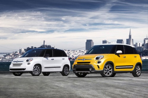 2014 Fiat 500L Lounge and 2014 Fiat 500L Trekking