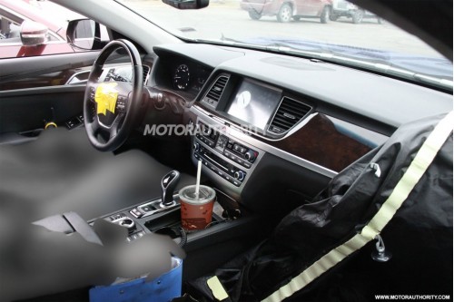 2014 hyundai genesis spy shots Interior