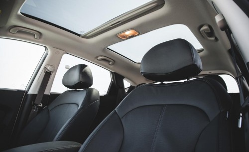 2014 hyundai tucson limited interior