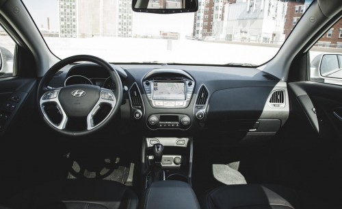 2014 hyundai tucson limited interior