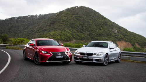 Lexus RC350 F Sport vs BMW 435i coupe