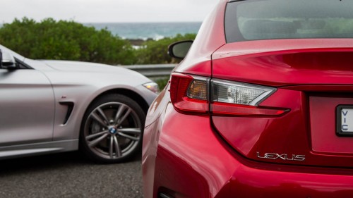 Lexus RC350 F Sport vs BMW 435i coupe