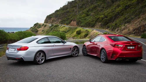 Lexus RC350 F Sport vs BMW 435i coupe