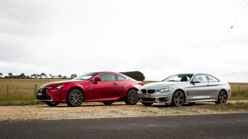 Lexus RC350 F Sport vs BMW 435i coupe