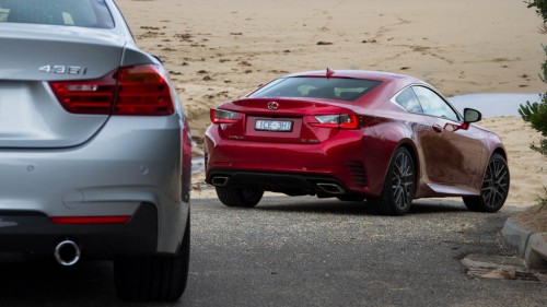 Lexus RC350 F Sport vs BMW 435i coupe