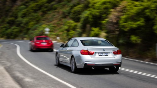 Lexus RC350 F Sport vs BMW 435i coupe