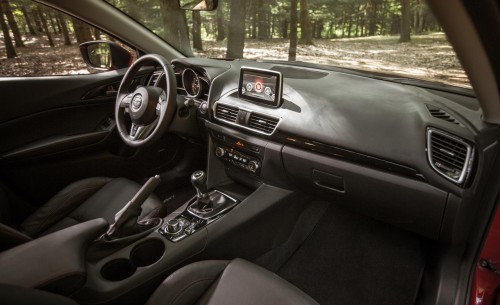 2014 Mazda3 hatchback interior
