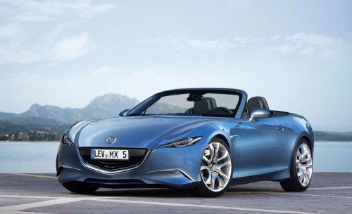 2014 mazda mx-5 miata artists rendering